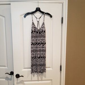 INC International Concepts Racerback dress with silver loop. bra top with pads